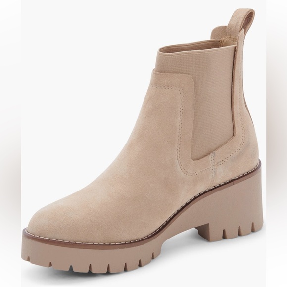 Blondo Shoes - Blondo | Dyme Waterproof Chelsea Boots | Sand Suede | Size 9